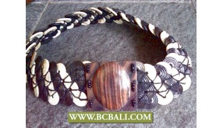 Bali Belt Fashion Coco Woods with Buckle