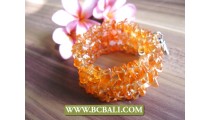 Handmade Bracelets Beads Stone Rolling