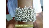 Grass Beads Multi Seeds Streched Bracelets