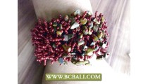 Lady Fashion Beading Elastic Bracelets