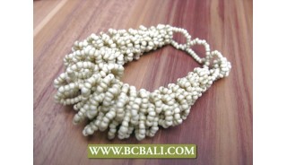 Mono Color Beads Bracelets Multi Wired Designs