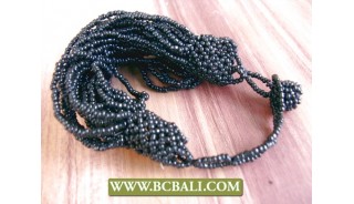 Multi Seeds Expandable Beaded Bracelet clasps