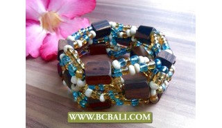 Handmade Bracelet Unfinish Wood accessories