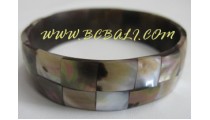 Bali Bangles Resin Shells Handmade