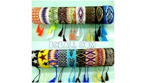 beaded crystal bracelets tassel handmade fashion