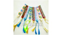 crystal miyuki beads bracelets tassels small size