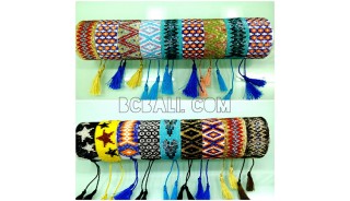 miyuki beads crystal tassels bracelets motif design