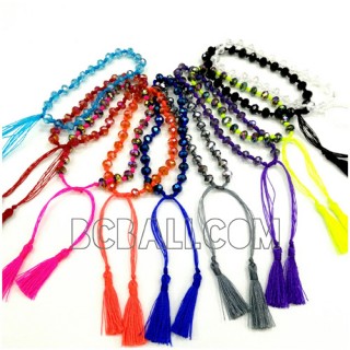 tassels bracelets beads crystal handmade designs