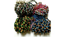 multi color leather hemp bracelets braided friendship