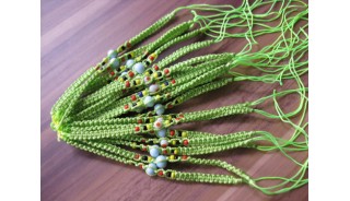 nylon hemp bracelet handmade 20 pieces bali