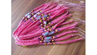 nylon hemp bracelet friendship 20 pieces