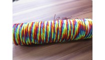 hemp bracelets friendship rainbow color mix