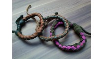 leather bracelet hemp for men's designs friendship