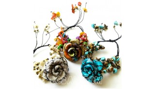 leather bracelets charms fashion handmade 3color