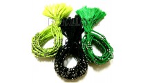 3 color tassels bracelets braids strings mono color