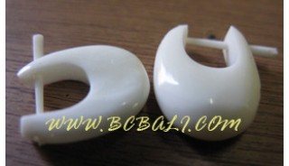 Bone Earring Organic