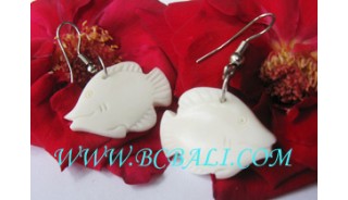 Bone Fish Earring Carvings