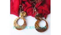 Crash Shells Earring Hook Resin