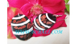 Rezin Shell Earrings Bali