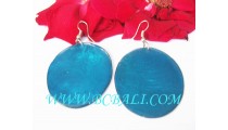 Blue Shells Earring Fashion Hooked