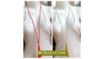 Fashion Necklace Tassels Beaded