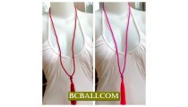 Necklace Tassel Fashion Handmade Bali