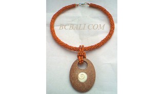 Chocker Beaded Necklaces Pendants