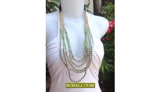 Bali Beads Fashion Necklaces Handmade Jewelry