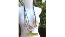 Bead Charming Necklaces Multi Strand