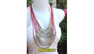 Design Necklaces String Fashion Multi Rope