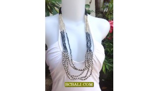 Indonesian Beads Fashion Necklaces Handmade