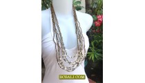 Necklaces Design Women Fashion Multi Strand