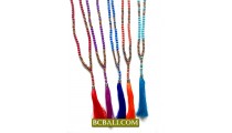 Bali Pendants Necklace Tassel