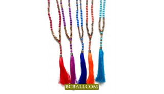 Bali Pendants Necklace Tassel
