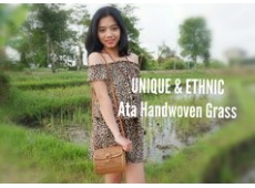 Ata Rattan Grass Handbag