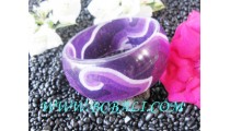 Batik Resin Fashion Bangle Ladies