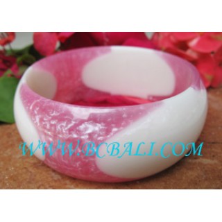 Resin Bangles Bracelets Fashion