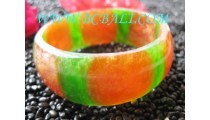 Resin Bangle Bracelets Medium 