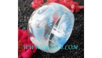 Handmade Resin Bangle Glass