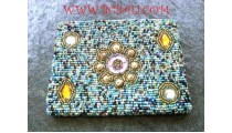 Beaded Purse Wallet Handmade