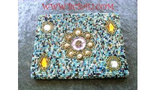 Beaded Purse Wallet Handmade