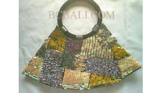 Classic Beads Handbags Motif