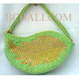 Flower Beads Handbags