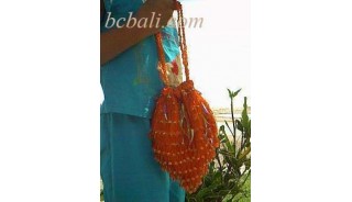 Handbag With Beads