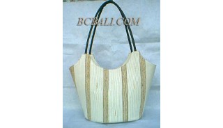 Handbags Natural Wovan Straw