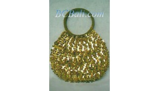Woman Beads Handbags