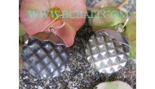 Fashion Silver Earring With Shells