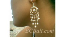 Silver Earing Pearls