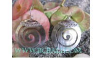 Wholesalers Jewelry Silver Earrings Carving