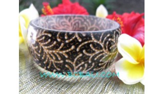 Natural Resin Batik Fashion Bangle